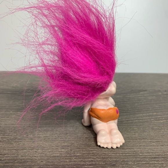 Magic Trolls Babies, Baby Troll Crawling, 3", Vintage Troll Figurine, Applause - Picture 5 of 11